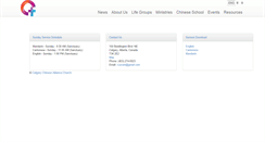 Desktop Screenshot of calgarychinesealliance.org